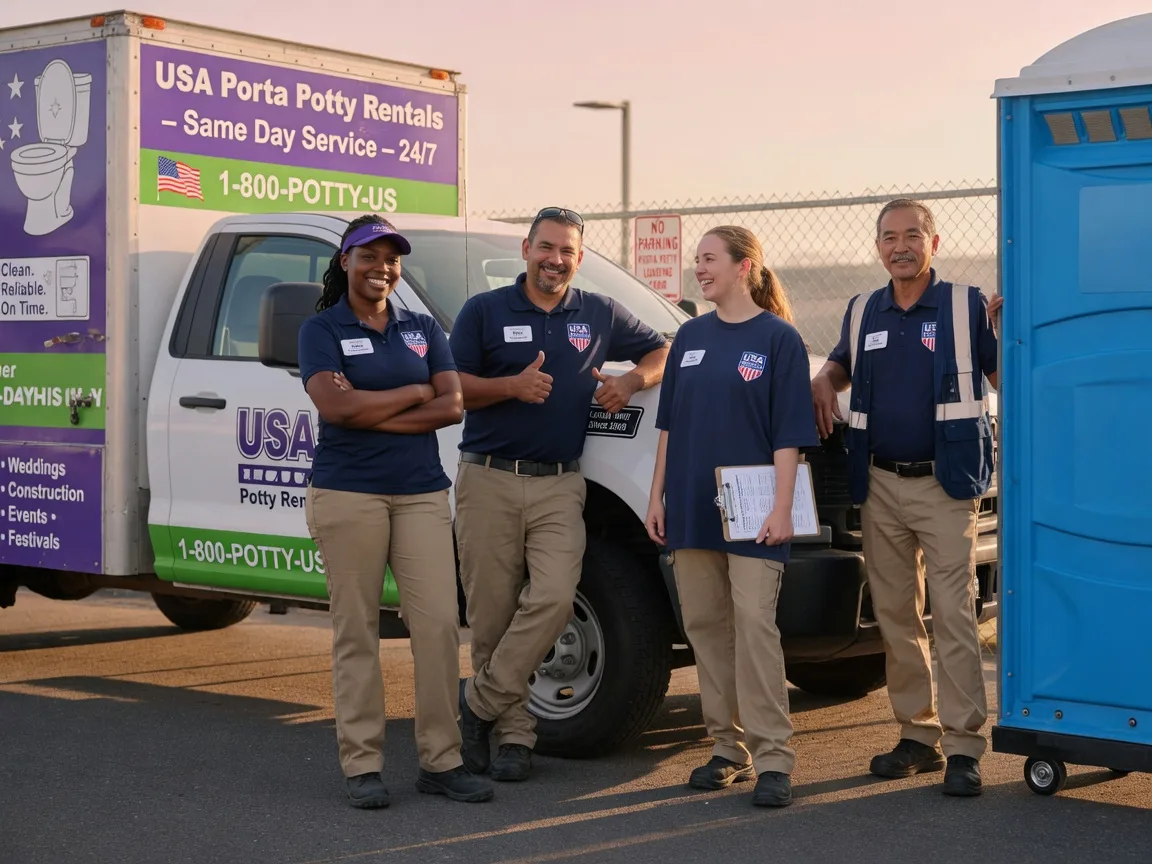 Porta Potty Rental company in Eldorado, OH